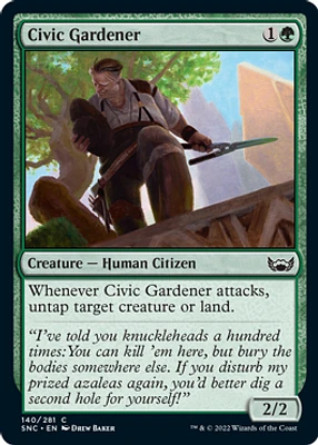 Civic Gardener - Foil