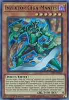 Inzektor Giga-Mantis - GFP2-EN063 - Ultra Rare - 1st Edition