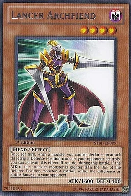 Lancer Archfiend - STBL-EN009 - Rare - 1st Edition