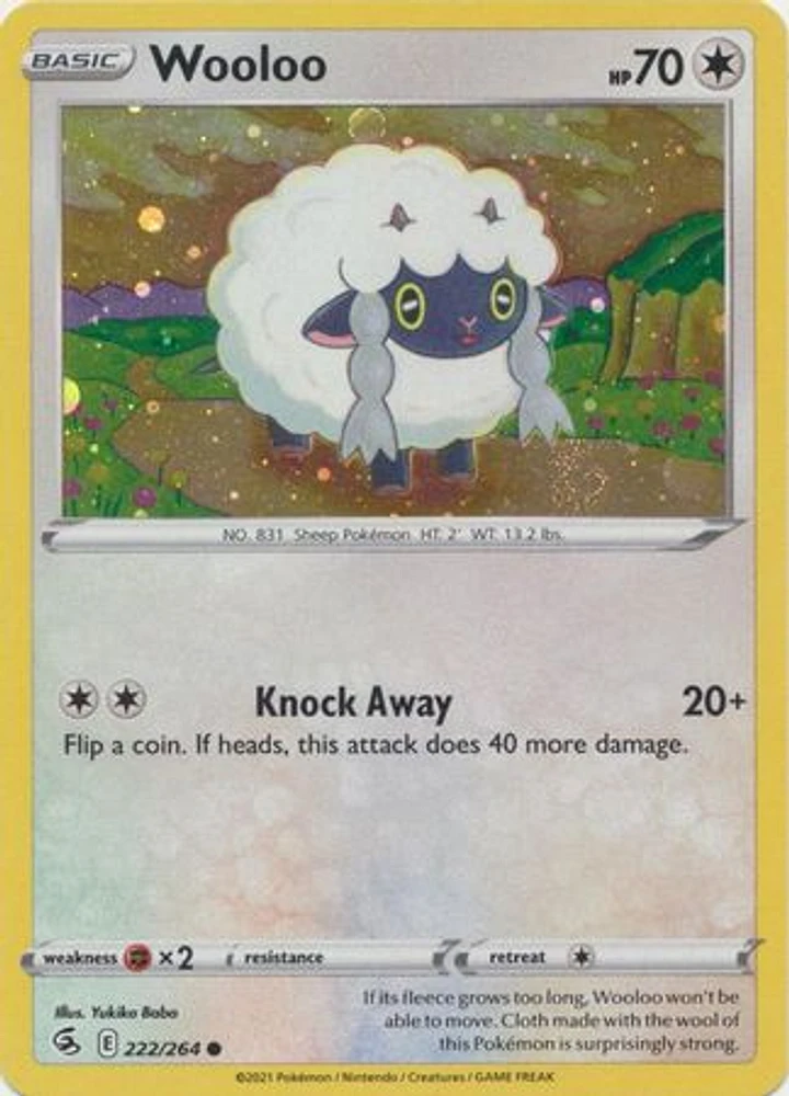 Wooloo - 222/264 Common Holo