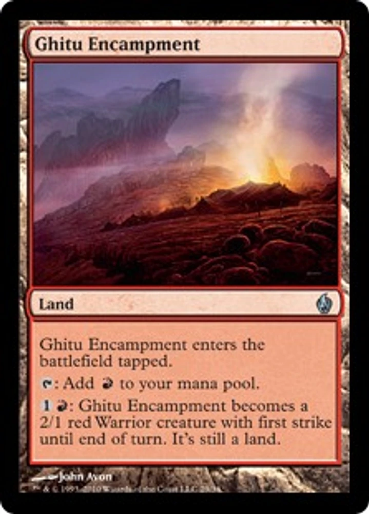 Ghitu Encampment - Foil