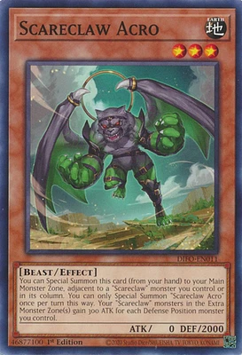 Scareclaw Acro - DIFO-EN011 - Common - 1st Edition