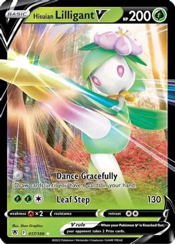 Hisuian Lilligant V - 017/189 - Ultra Rare