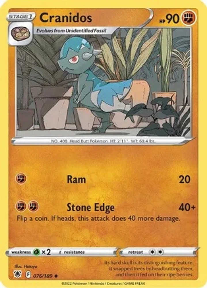 Cranidos - 076/189