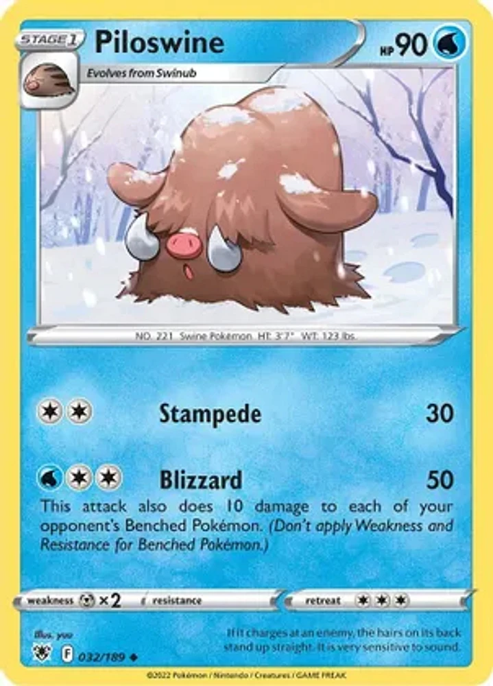 Piloswine - 032/189