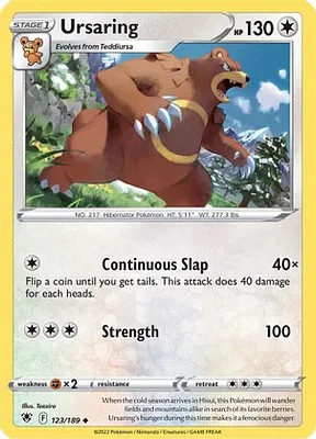 Ursaring - 123/189 - Uncommon