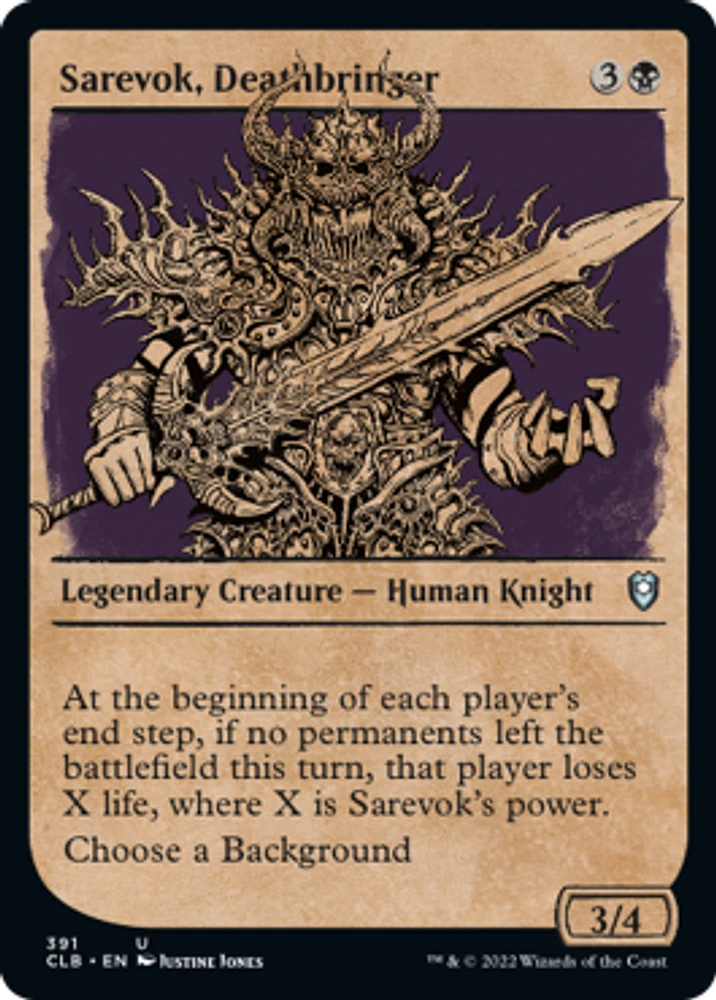 Sarevok, Deathbringer - Showcase