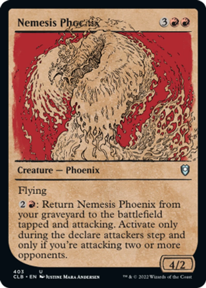 Nemesis Phoenix - Foil - Showcase