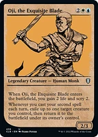 Oji, the Exquisite Blade - Foil - Showcase