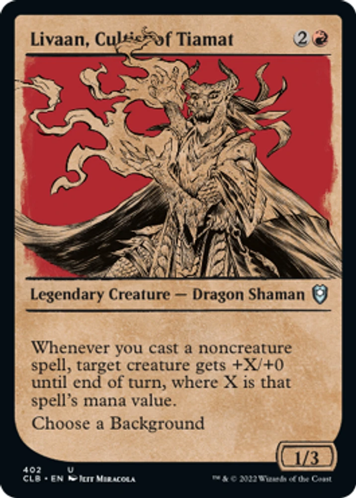 Livaan, Cultist of Tiamat - Showcase