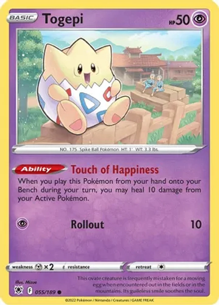 Togepi - 055/189 - Common - Reverse Holo