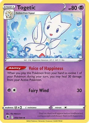 Togetic - 056/189 - Uncommon - Reverse Holo