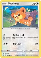 Teddiursa - 122/189 - Common - Reverse Holo