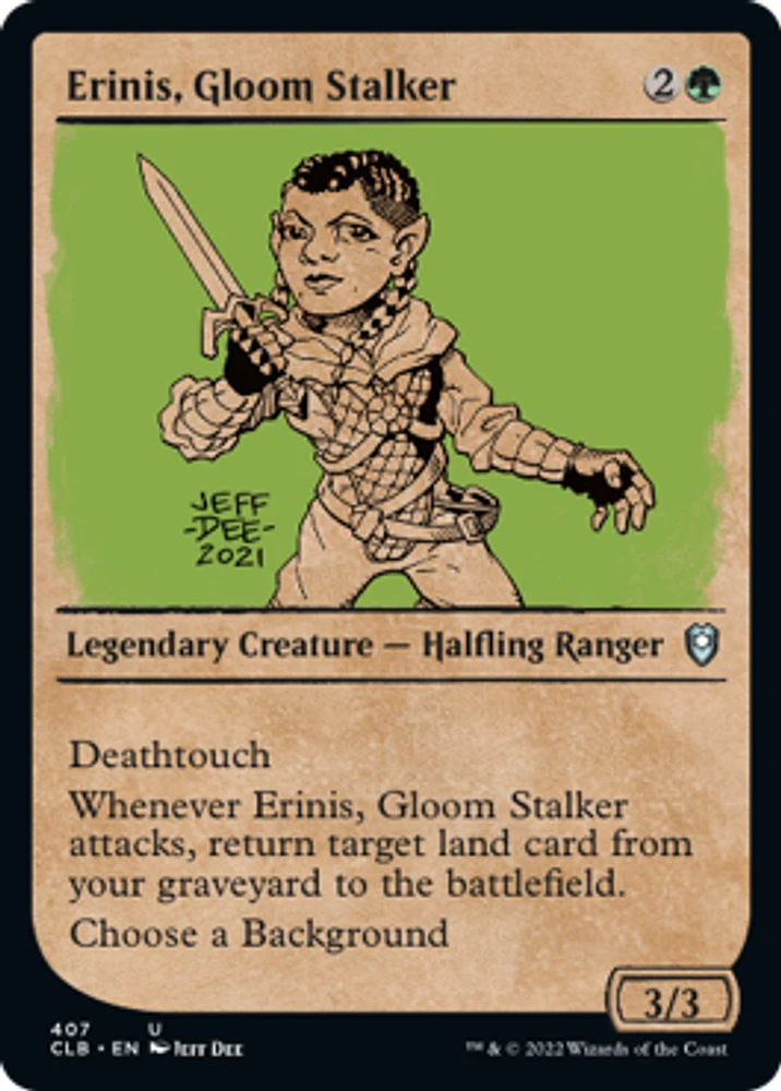 Erinis, Gloom Stalker - Foil - Showcase