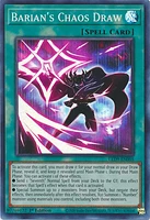 Barian's Chaos Draw - LED9-EN005 - Super Rare - 1st Edition