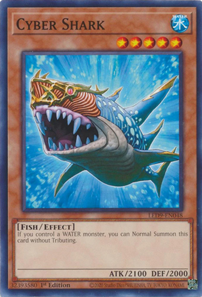 Cyber Shark - LED9-EN048 - Common - 1st Edition