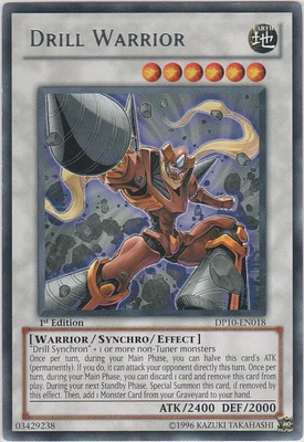 Drill Warrior - DP10-EN018 - Rare