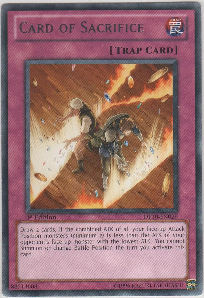 Card of Sacrifice - DP10-EN029 - Rare