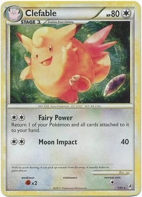 Clefable - 1/95 - Holo Rare