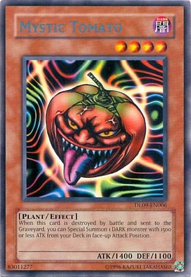 Mystic Tomato - Blue - DL09-EN006 - Rare - Unlimited Edition