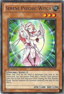 Serene Psychic Witch - EXVC-EN026 - Common