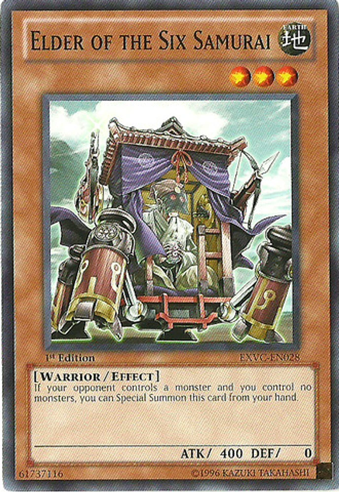 Elder of the Six Samurai - EXVC-EN028 - Common