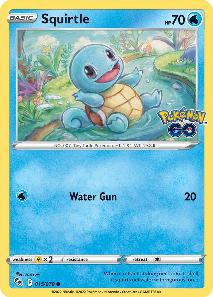 Squirtle - 015/078 - Common