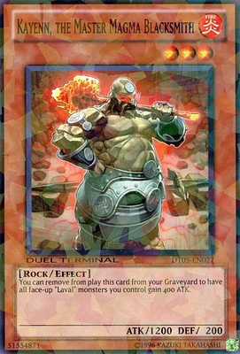 Kayenn, the Master Magma Blacksmith - DT05-EN027 - Common - Duel Terminal