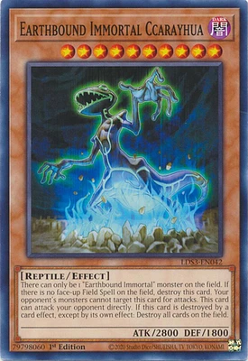 Earthbound Immortal Ccarayhua - LDS3-EN042 - Common - 1st Edition