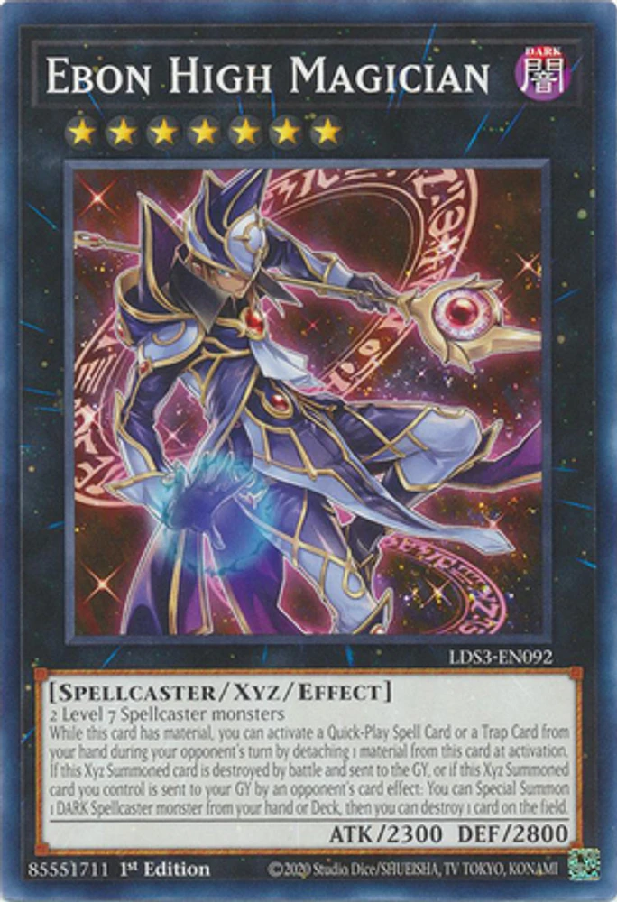 Ebon High Magician - LDS3-EN092 - Common - 1st Edition