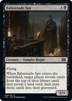 Balustrade Spy - Foil