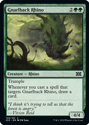 Gnarlback Rhino - Foil