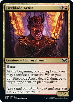 Fireblade Artist - Foil