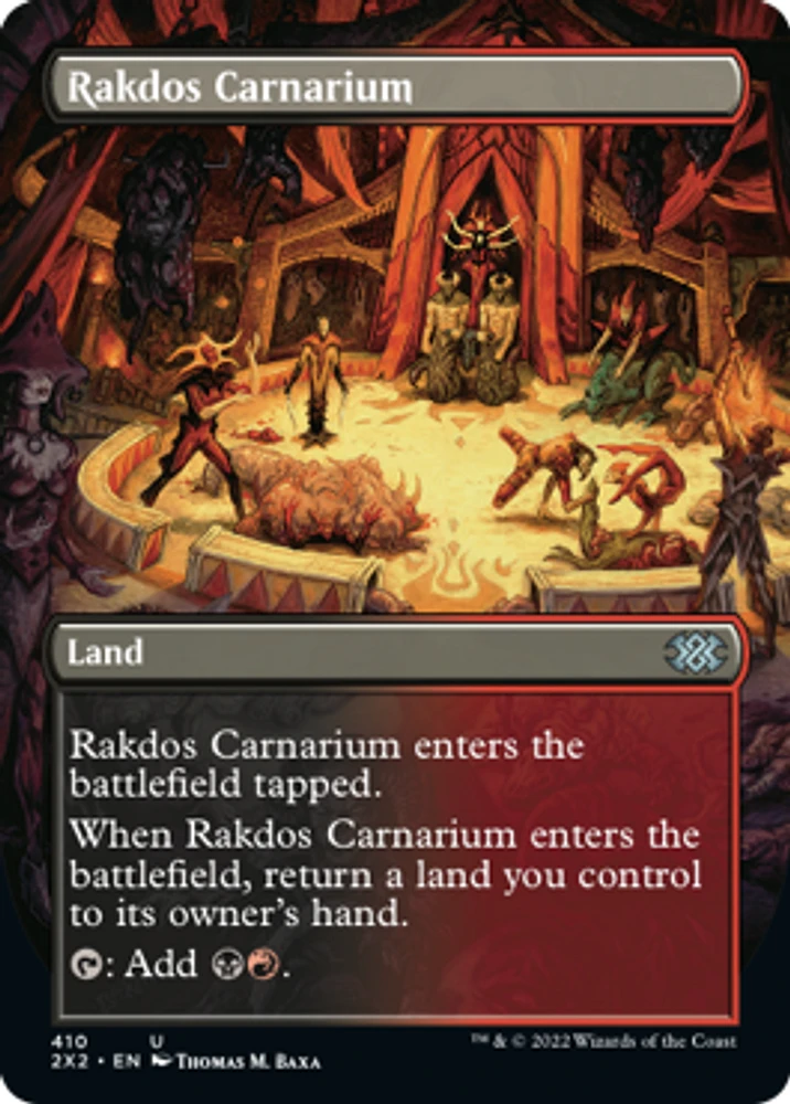 Rakdos Carnarium - Foil - Borderless