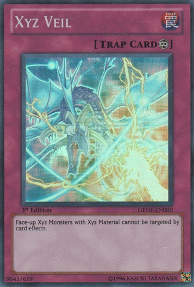 Xyz Veil - GENF-EN000 - Super Rare - 1st Edition