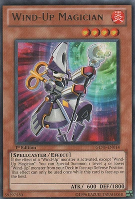 Wind-Up Magician - GENF-EN014 - Rare