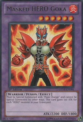 Masked HERO Goka - GENF-EN094 - Rare