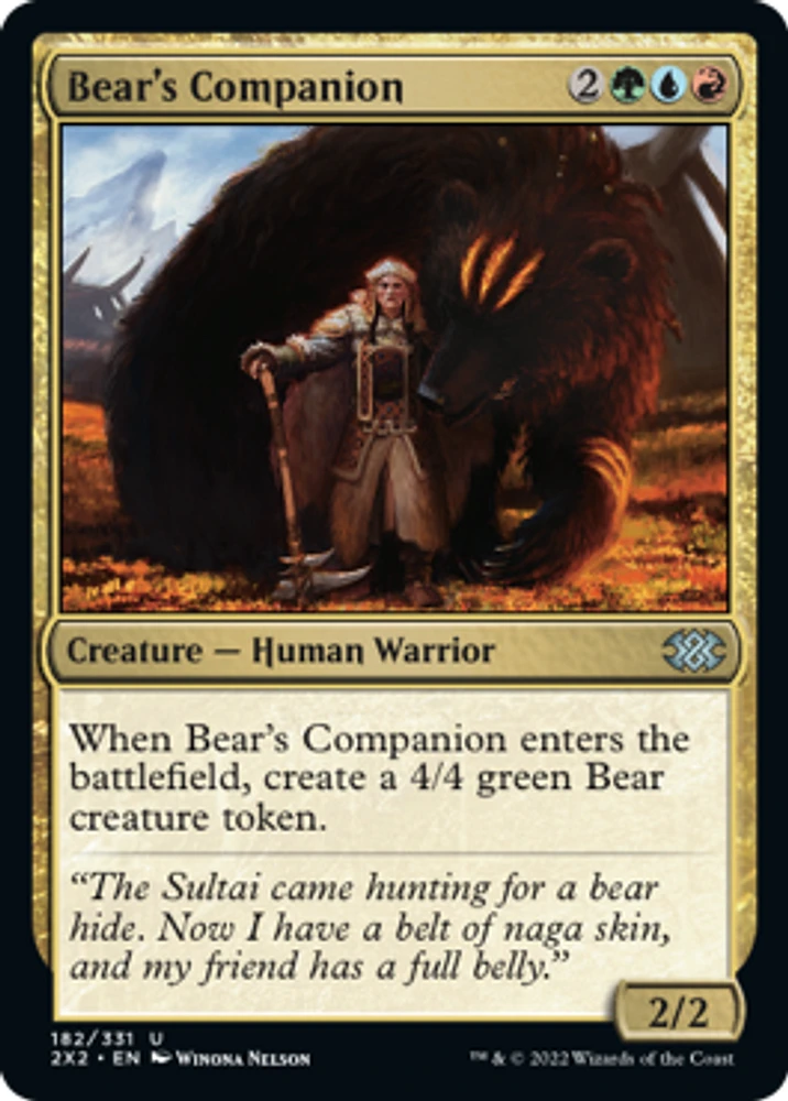 Bear's Companion