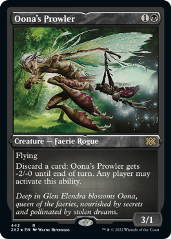 Oona's Prowler - Foil Etched