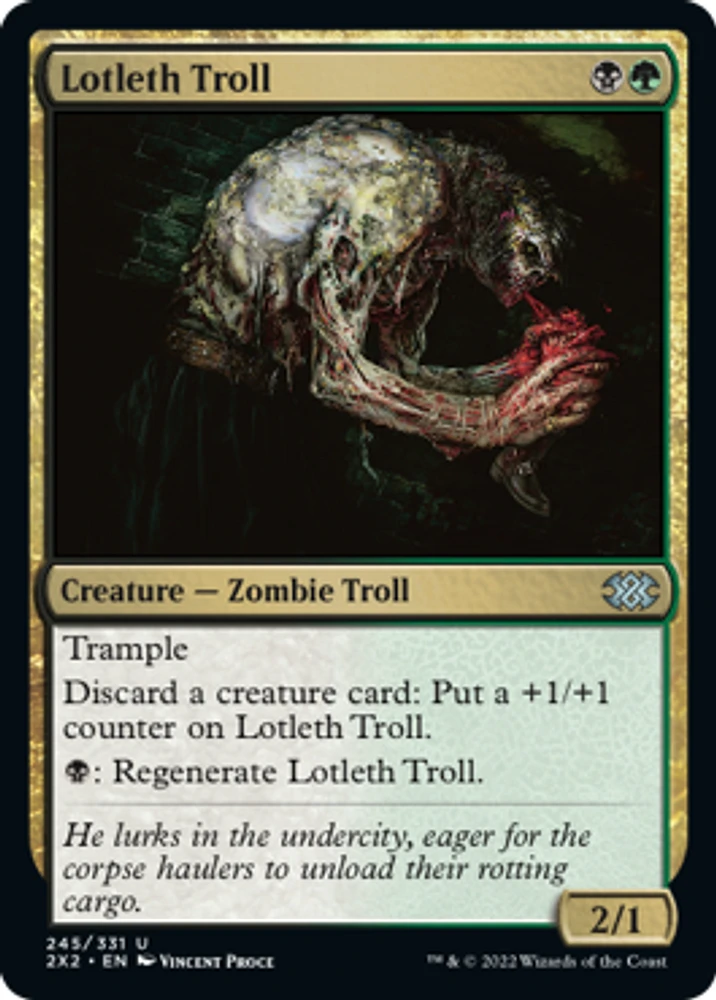 Lotleth Troll - Foil