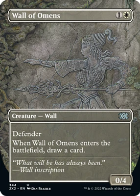 Wall of Omens - Foil - Borderless