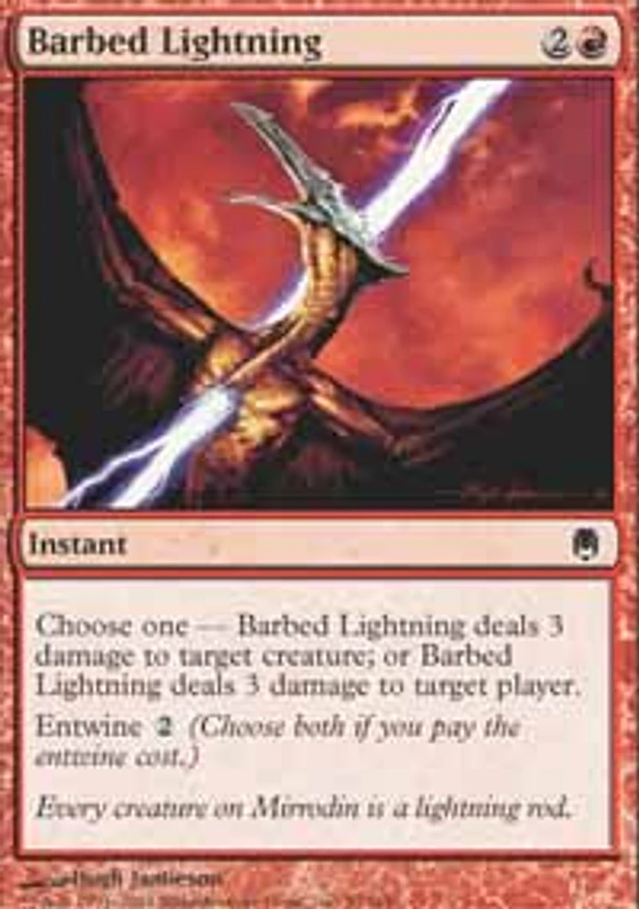 Barbed Lightning - Foil