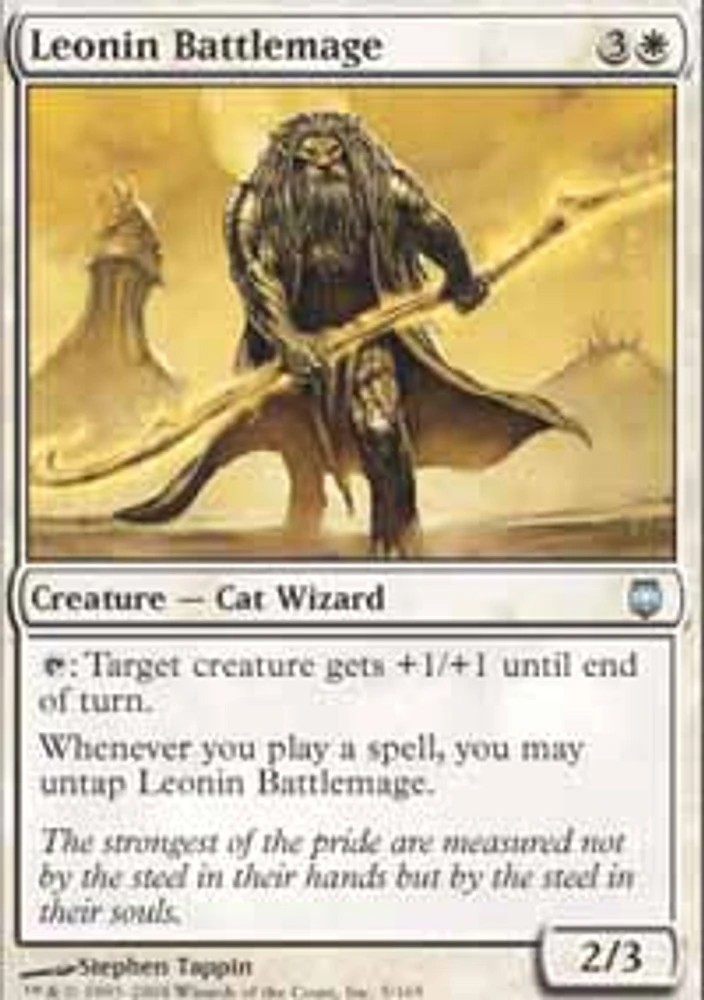 Leonin Battlemage - Foil