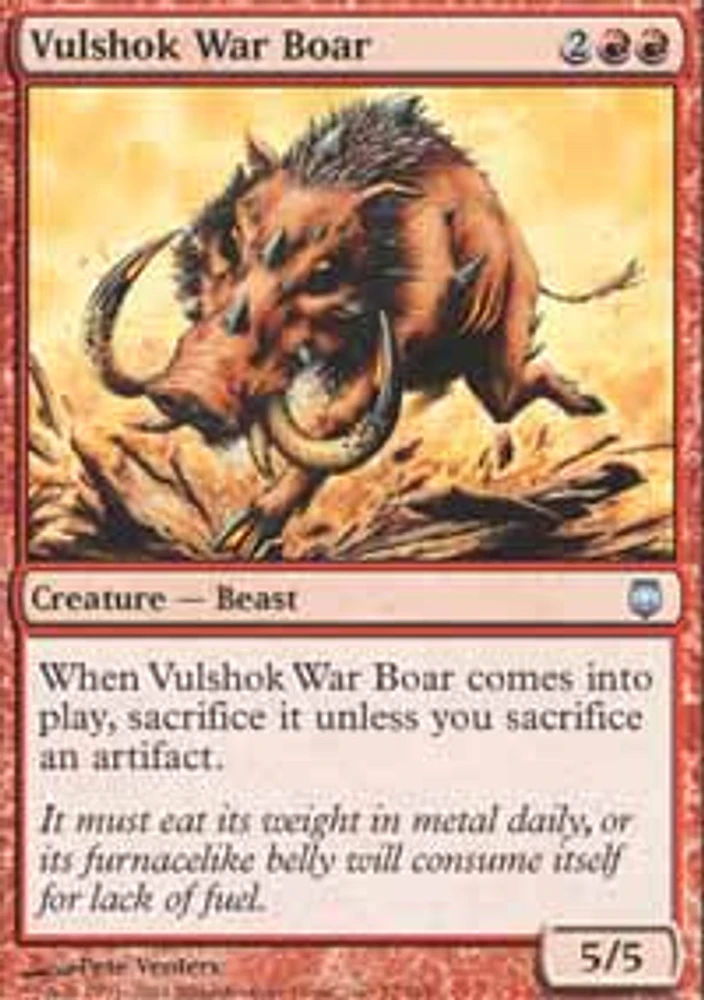 Vulshok War Boar