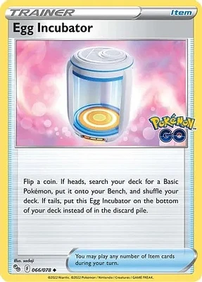 Egg Incubator - 066/078 Uncommon Reverse Holo