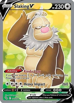 Slaking V (Full Art) - 077/078 - Ultra Rare