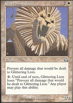 Glittering Lion - Foil