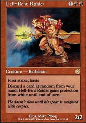 Hell-Bent Raider - Foil