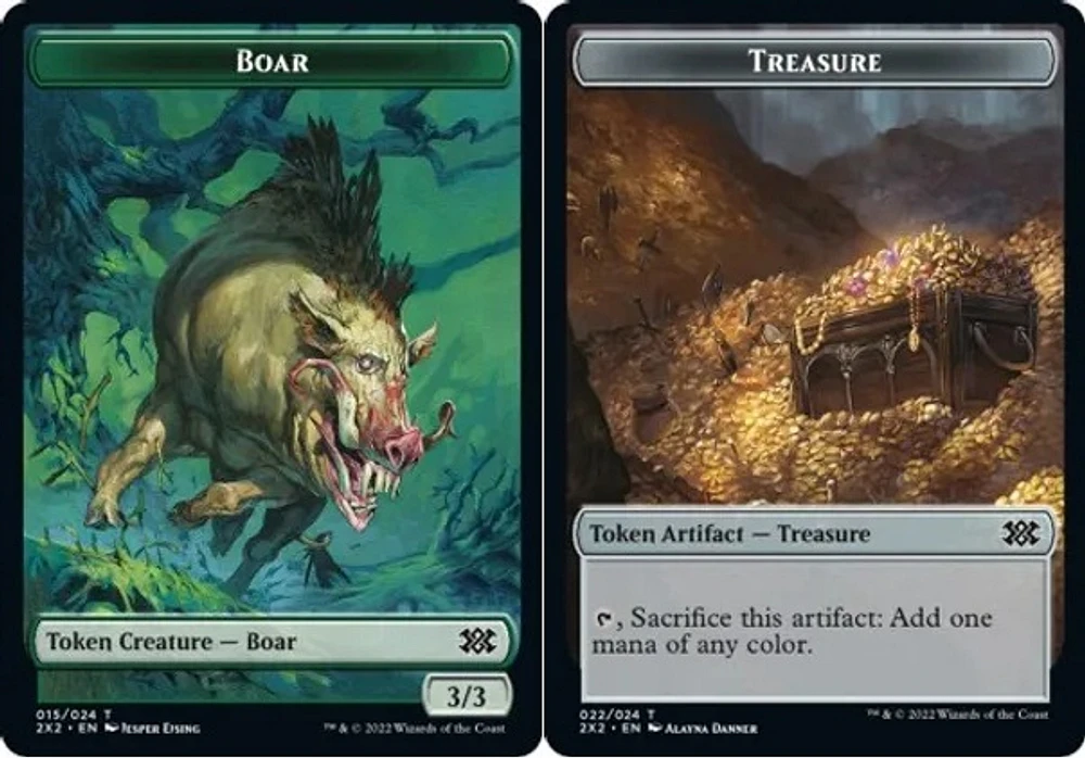 Boar Token // Treasure Token