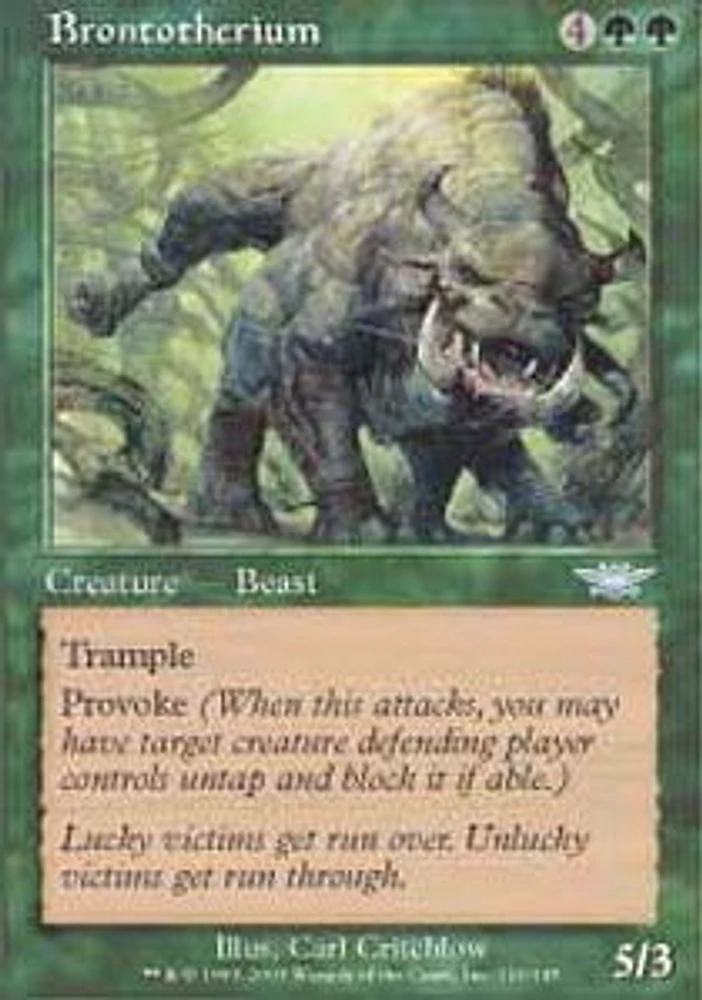 Brontotherium - Foil